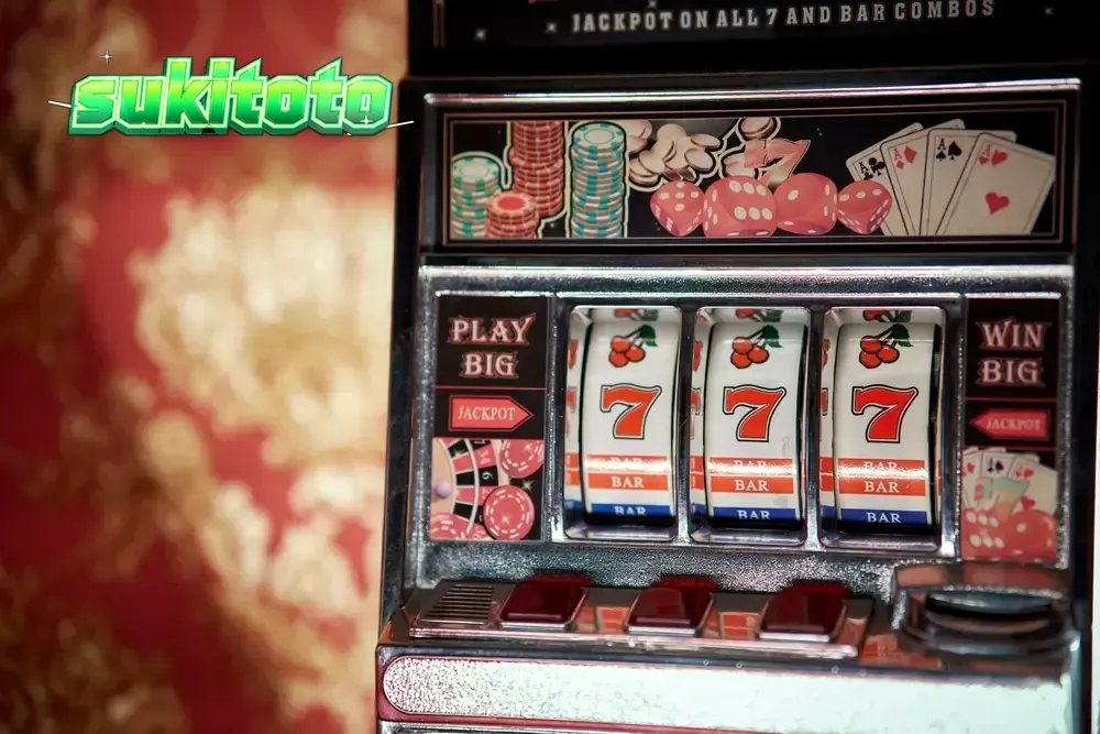 Tampilan antarmuka permainan slot dengan fitur jackpot progresif